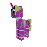 blue the animatronic bunny