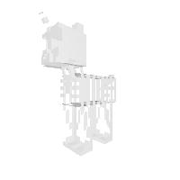 Skeleton pony