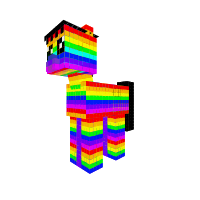 FREAKIN RAINBOW PONY