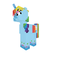 rainbow powerd dash remake