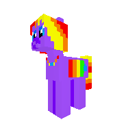 Rainbow wings