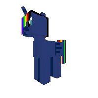 rainbow pony