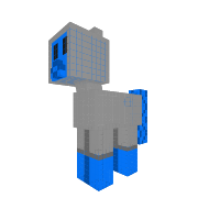 Project - 201 - blue pony