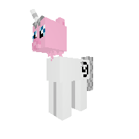 Magical Flying Ghast Pinkie Pie
