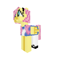 Fluttershy (Alice) in wonderland