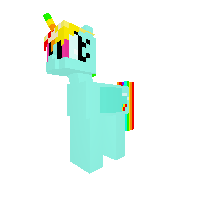 princess rainbow dash me