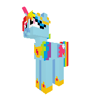 princess rainbow dash (me)