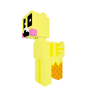 Toy Chica offstage