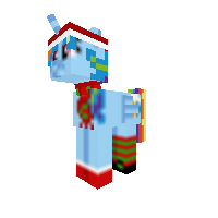 Princess Rainbow Dash04 Christmas clothes