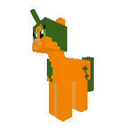 Halloween Pumpkin Pony