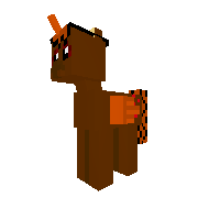 Poney des flamme