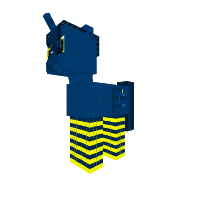TARDIS pony (WITH SOCKS!)