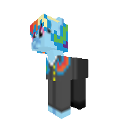 Senpai Rainbow Dash