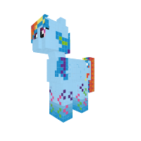 (rainbow powerd) rainbow dash