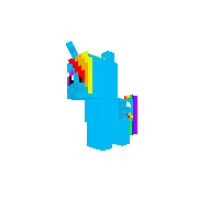 rainbow dash as kid