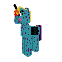 rainbow sparkle evil