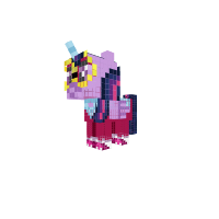 Twilight Sparkle Masked Madder Horn