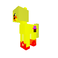 chica the pony chicken *night look*