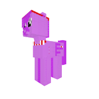 Purple claws Christmas OC