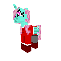 Violet Aurora Santa claus