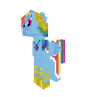 Rainbow dash form the gala!!!LOL