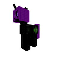 Girl Enderman pony