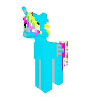 rainbow power princess blue (flutter) waters