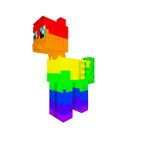 Rainbow Pony