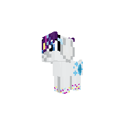 Rainbow Power Rarity Doggy