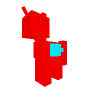 red and blue