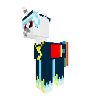 Zapp White Rainbow Dash