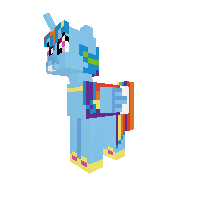 Galah princess rainbowdash