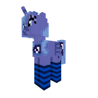 Luna in socks (based from the Derpy in socks /)^o^(\ skin)