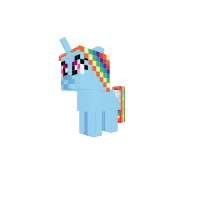 Young Rainbow Dash