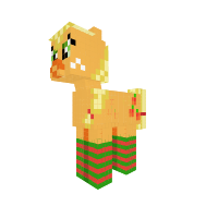 Applejack in socks (for my friend puppylver4710)