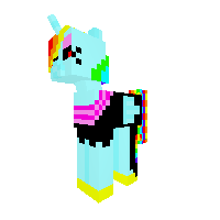 my gala dress (rainbow dash