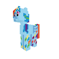 Rainbow dash rainbow power
