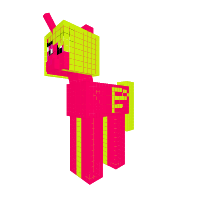Pink bubble blast