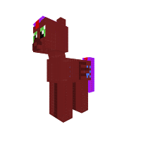 Brown Pegasus Pony