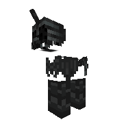 Wither Skeleton Pony