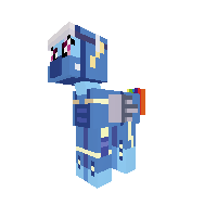 Rainbow Dash  With Helmet Crystal War Timeline (Apocalypse dash)