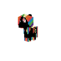 technicoloured pony