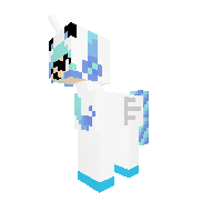 White fox hoodie