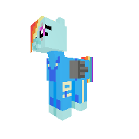 rainbow dash bat guard
