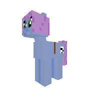 Violet (w/ saddle)