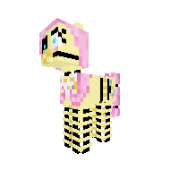 Animatronic Fluttershy shift night's at Pinkie's