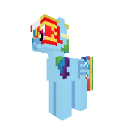 Rainbow Dash Mask