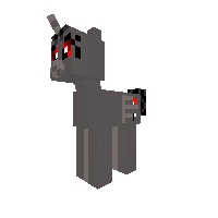 Evil pony