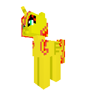 Princess Sunset shimmer pony