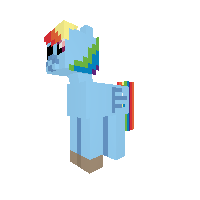 Rainbow Dash Robot
